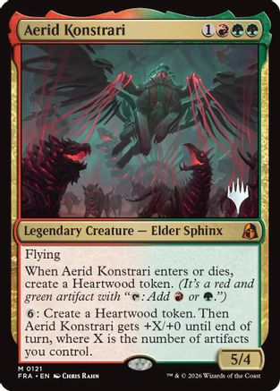 Aerid Konstrari (PPFRA-121) - Promo Pack: Reality Fracture - Card Brawlers
