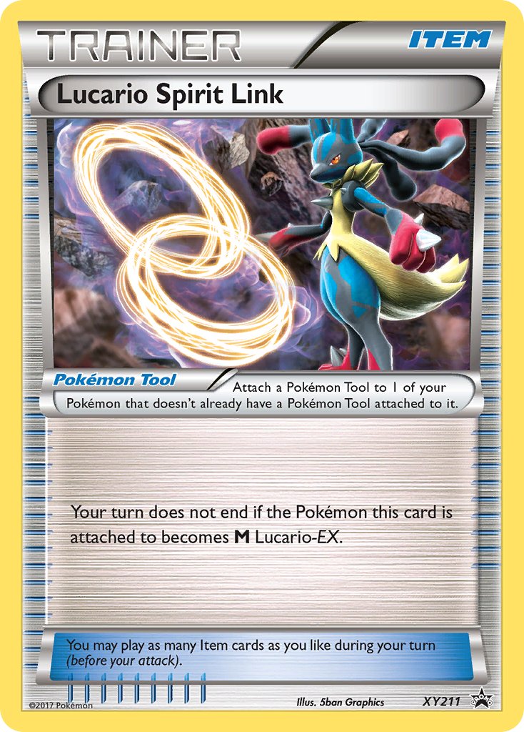 Lucario Spirit Link (XY211) [XY: Black Star Promos] - Pokémon - Card Brawlers | Quebec | Canada |