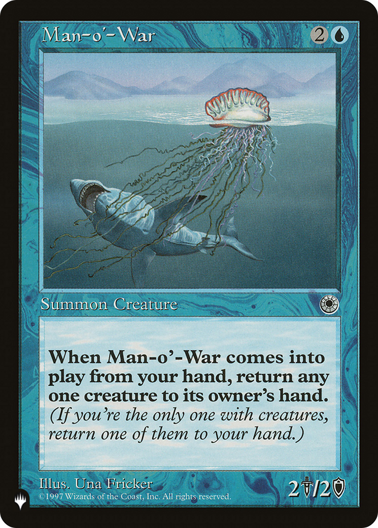 Man-o'-War (POR) [The List] - Magic: The Gathering - Card Brawlers | Quebec | Canada |