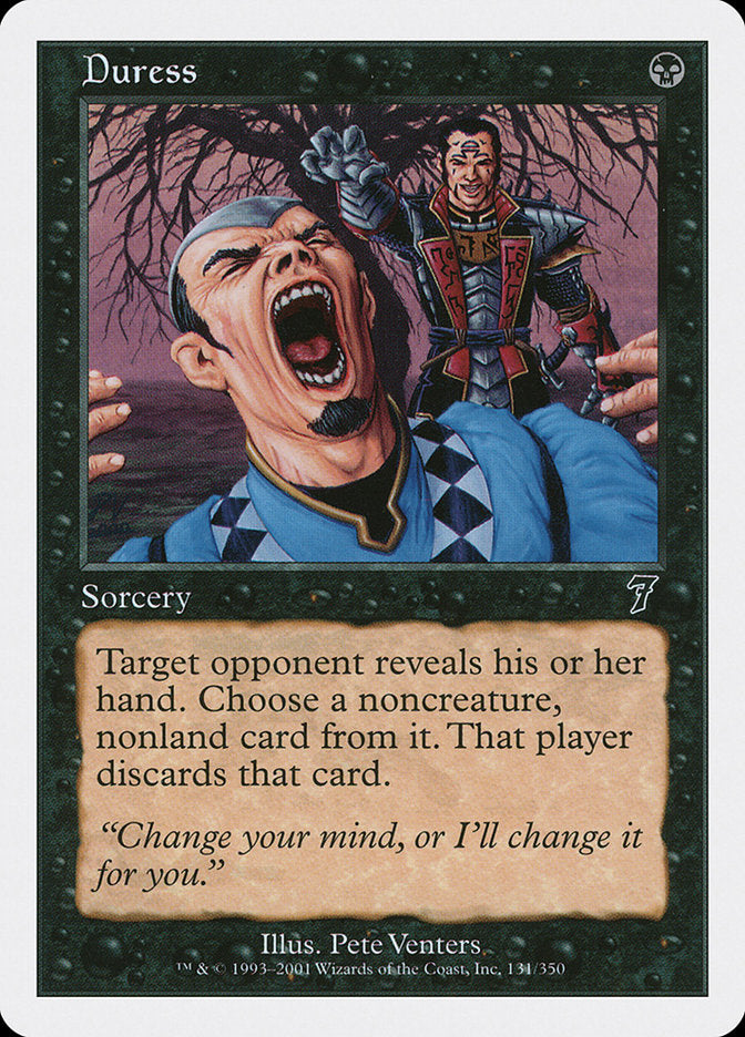 Duress [Seventh Edition] - Magic: The Gathering - Card Brawlers | Quebec | Canada |