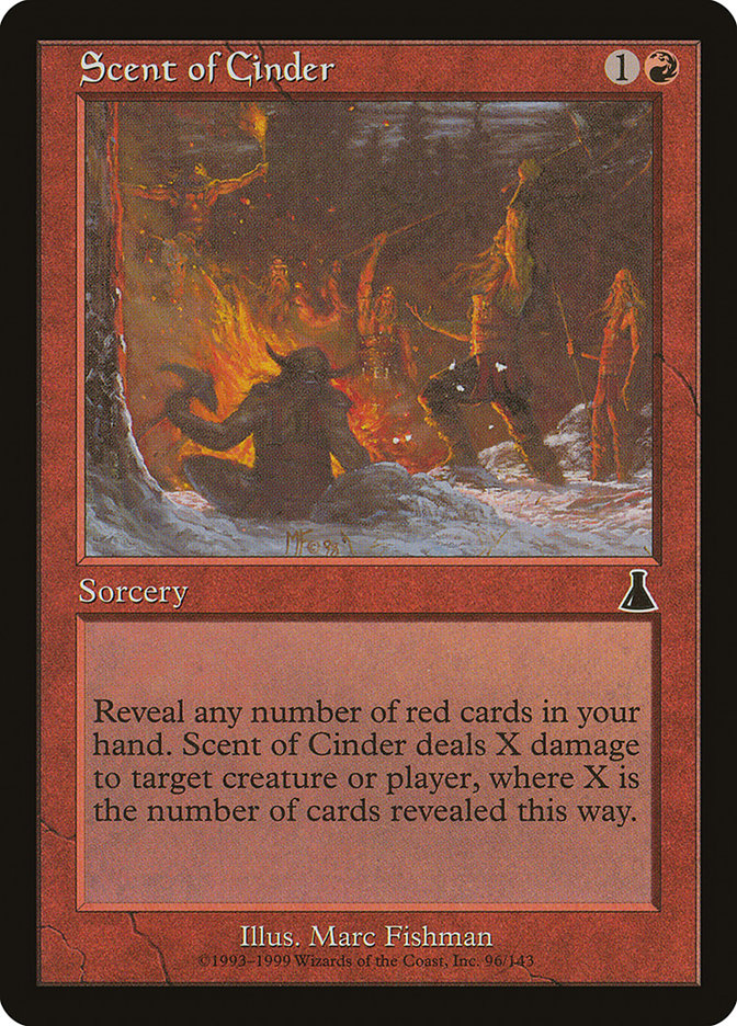 Scent of Cinder [Urza's Destiny] - Magic: The Gathering - Card Brawlers | Quebec | Canada |