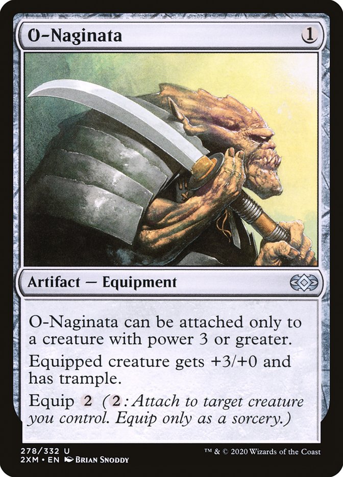 O-Naginata [Double Masters] - Magic: The Gathering - Card Brawlers | Quebec | Canada |