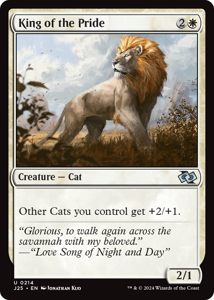 King of the Pride [Foundations Jumpstart] - Magic: The Gathering - Card Brawlers | Quebec | Canada |