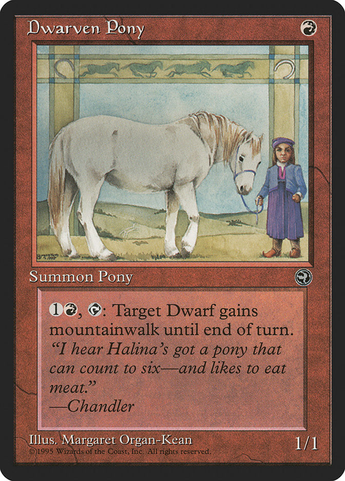 Dwarven Pony [Homelands] - Magic: The Gathering - Card Brawlers | Quebec | Canada |