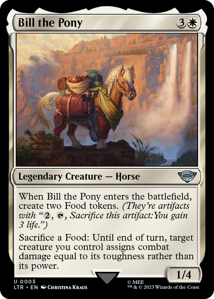 Bill the Pony [The Lord of the Rings: Tales of Middle-Earth] - Magic: The Gathering - Card Brawlers | Quebec | Canada |