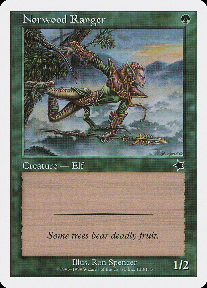 Norwood Ranger [Starter 1999] - Magic: The Gathering - Card Brawlers | Quebec | Canada |