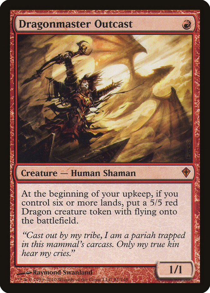 Dragonmaster Outcast [Worldwake] - Magic: The Gathering - Card Brawlers | Quebec | Canada |