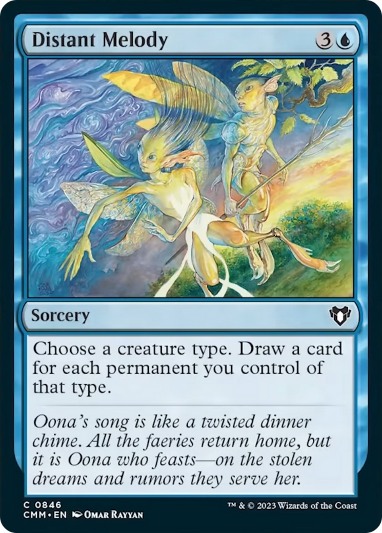 Distant Melody [Commander Masters] - Magic: The Gathering - Card Brawlers | Quebec | Canada |
