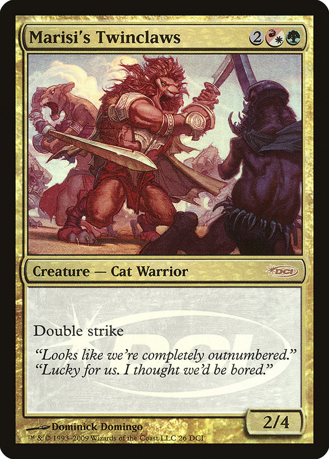 Marisi's Twinclaws [Wizards Play Network 2009] - Magic: The Gathering - Card Brawlers | Quebec | Canada |
