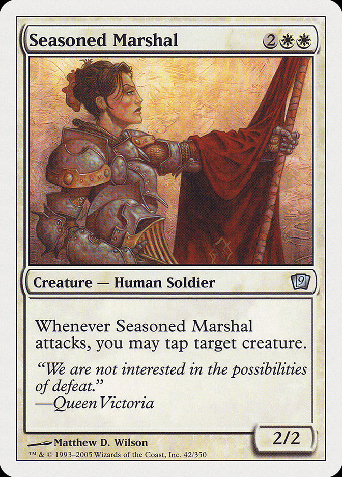 Seasoned Marshal [Ninth Edition] - Magic: The Gathering - Card Brawlers | Quebec | Canada |