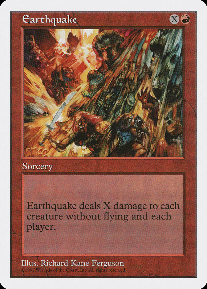 Earthquake [Fifth Edition] - Magic: The Gathering - Card Brawlers | Quebec | Canada |