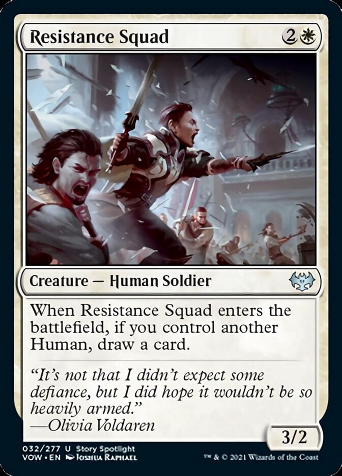 Resistance Squad [Innistrad: Crimson Vow] - Magic: The Gathering - Card Brawlers | Quebec | Canada |