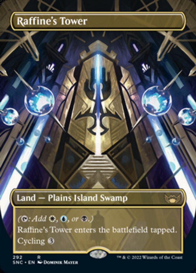 Raffine's Tower (Borderless Alternate Art) [Streets of New Capenna] - Magic: The Gathering - Card Brawlers | Quebec | Canada |