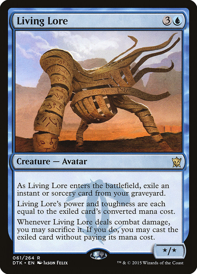 Living Lore [Dragons of Tarkir] - Magic: The Gathering - Card Brawlers | Quebec | Canada |