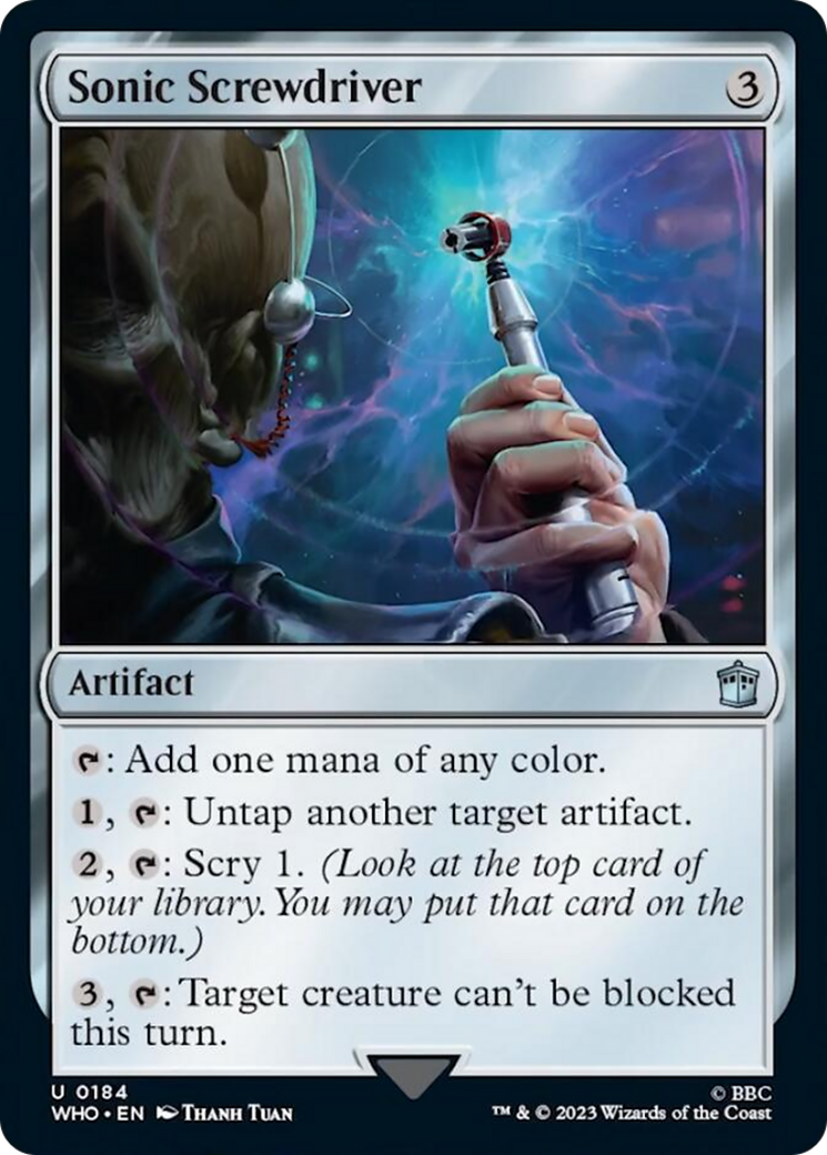 Sonic Screwdriver (0184) [Doctor Who] - Magic: The Gathering - Card Brawlers | Quebec | Canada |