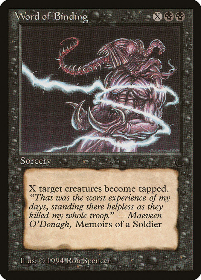 Word of Binding [The Dark] - Magic: The Gathering - Card Brawlers | Quebec | Canada |