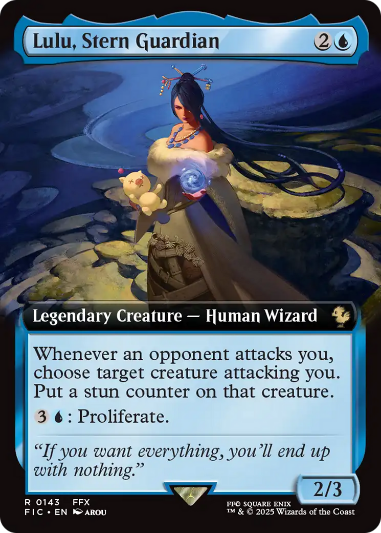 Lulu, Stern Guardian (Extended Art) [FINAL FANTASY Commander] - Magic: The Gathering - Card Brawlers | Quebec | Canada |