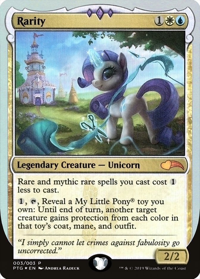 Rarity [Ponies: The Galloping] - Magic: The Gathering - Card Brawlers | Quebec | Canada |