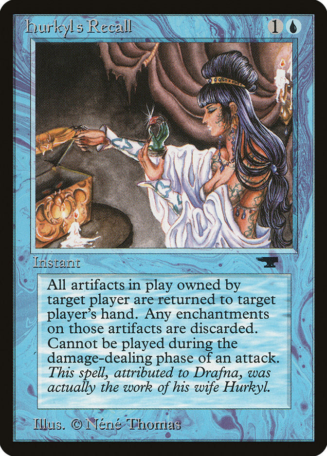 Hurkyl's Recall [Antiquities] - Magic: The Gathering - Card Brawlers | Quebec | Canada |