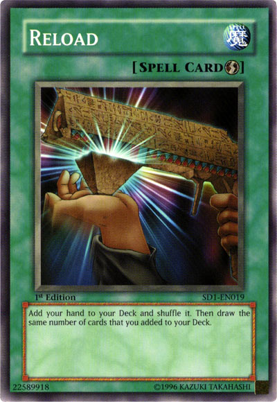 Reload [SD1-EN019] Common - Yu-Gi-Oh! - Card Brawlers | Quebec | Canada |