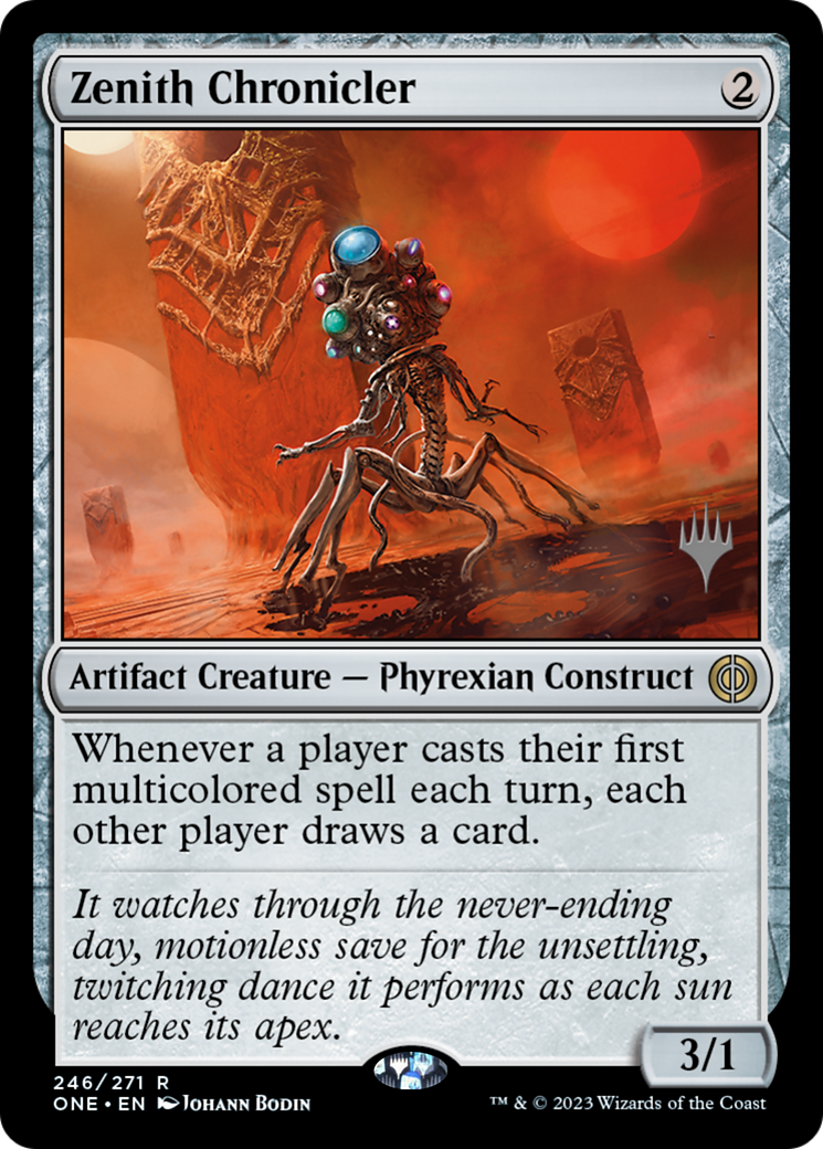Zenith Chronicler (Promo Pack) [Phyrexia: All Will Be One Promos] - Magic: The Gathering - Card Brawlers | Quebec | Canada |