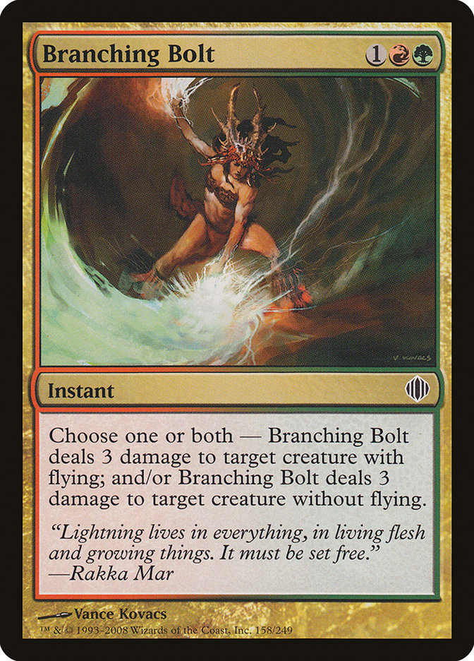 Branching Bolt [Shards of Alara] - Magic: The Gathering - Card Brawlers | Quebec | Canada |