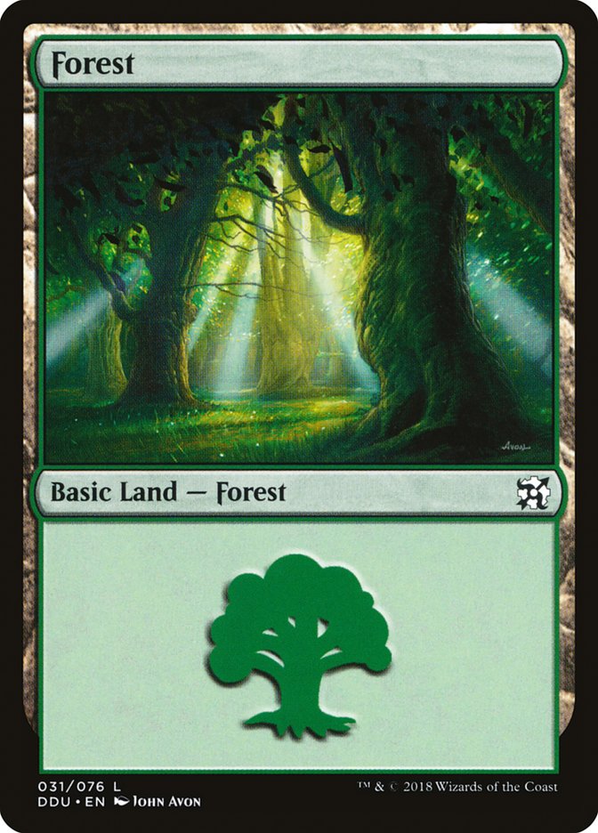 Forest (31) [Duel Decks: Elves vs. Inventors] - Magic: The Gathering - Card Brawlers | Quebec | Canada |