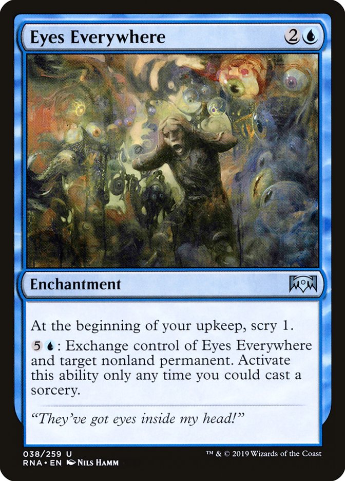 Eyes Everywhere [Ravnica Allegiance] - Magic: The Gathering - Card Brawlers | Quebec | Canada |