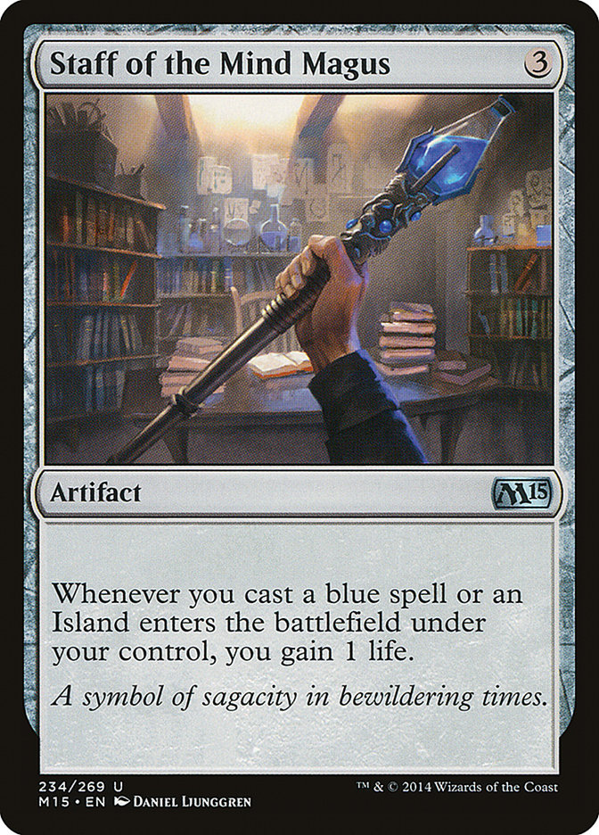 Staff of the Mind Magus [Magic 2015] - Magic: The Gathering - Card Brawlers | Quebec | Canada |