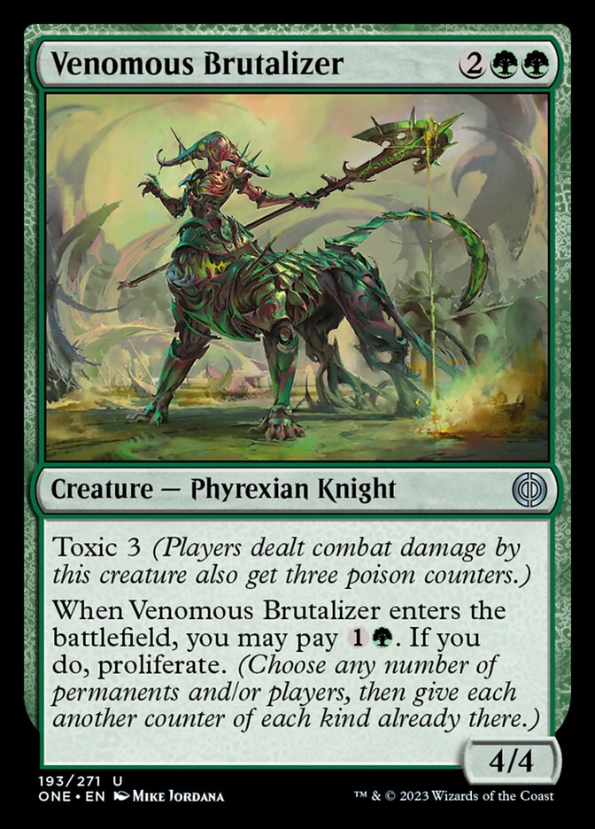 Venomous Brutalizer [Phyrexia: All Will Be One] - Magic: The Gathering - Card Brawlers | Quebec | Canada |