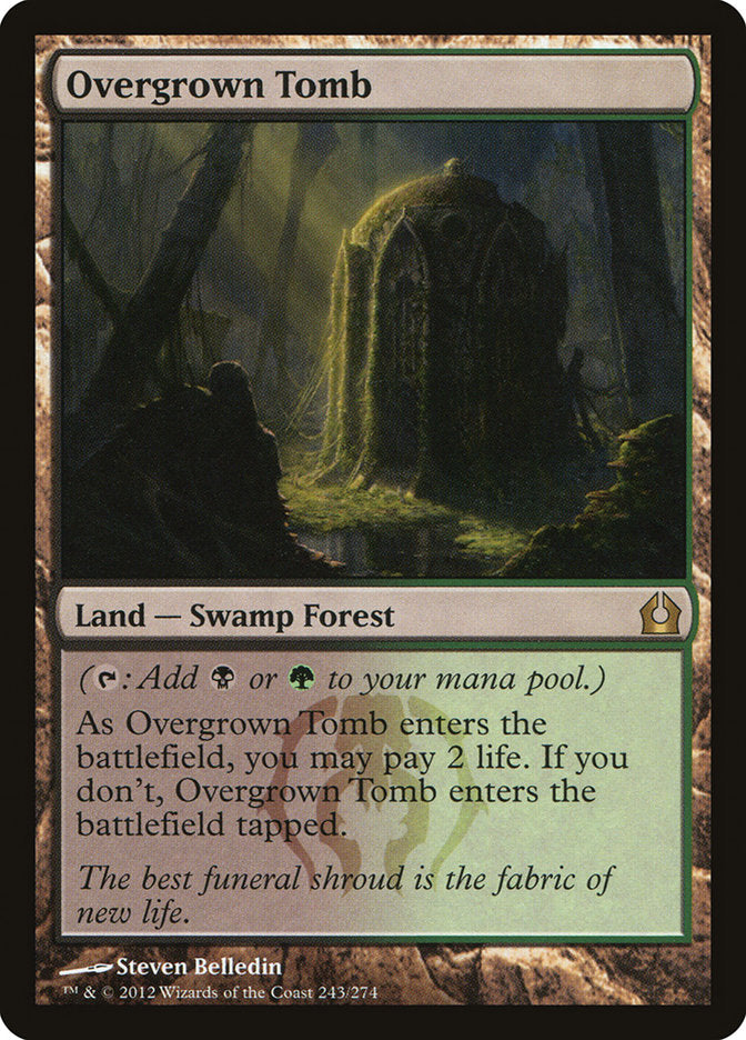 Overgrown Tomb [Return to Ravnica] - Magic: The Gathering - Card Brawlers | Quebec | Canada |