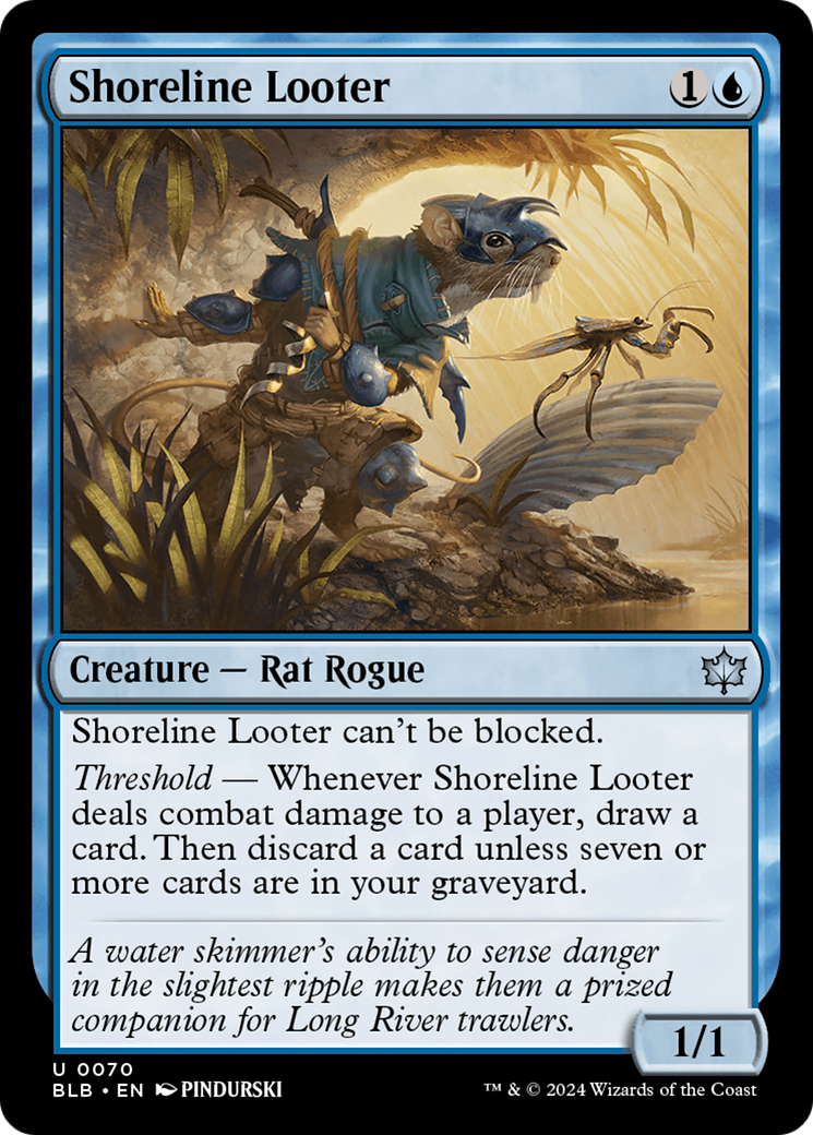 Shoreline Looter [Bloomburrow] - Magic: The Gathering - Card Brawlers | Quebec | Canada |