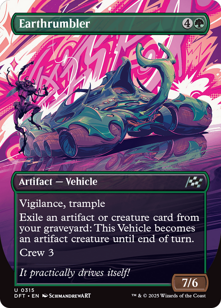 Earthrumbler (Borderless) [Aetherdrift] - Magic: The Gathering - Card Brawlers | Quebec | Canada |