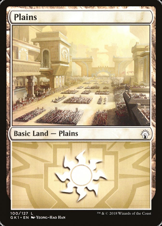 Plains (100) [Guilds of Ravnica Guild Kit] - Magic: The Gathering - Card Brawlers | Quebec | Canada |