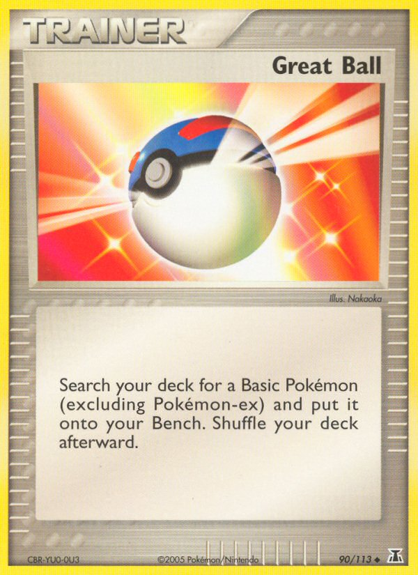 Great Ball (90/113) [EX: Delta Species] - Pokémon - Card Brawlers | Quebec | Canada |
