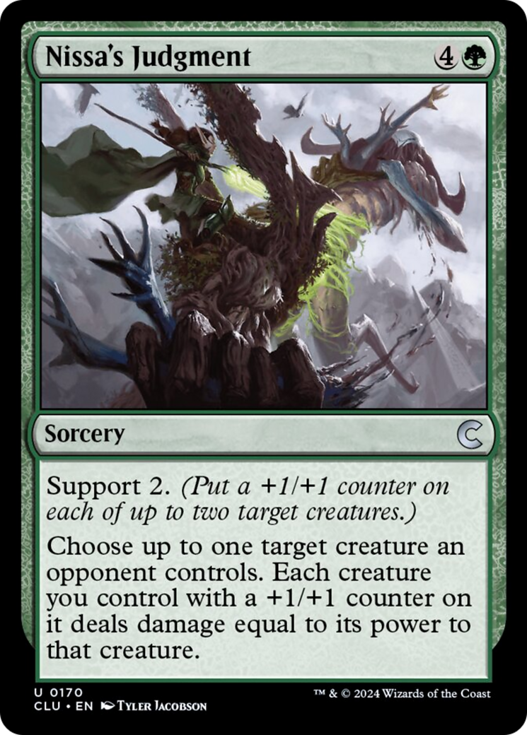 Nissa's Judgment [Ravnica: Clue Edition] - Magic: The Gathering - Card Brawlers | Quebec | Canada |