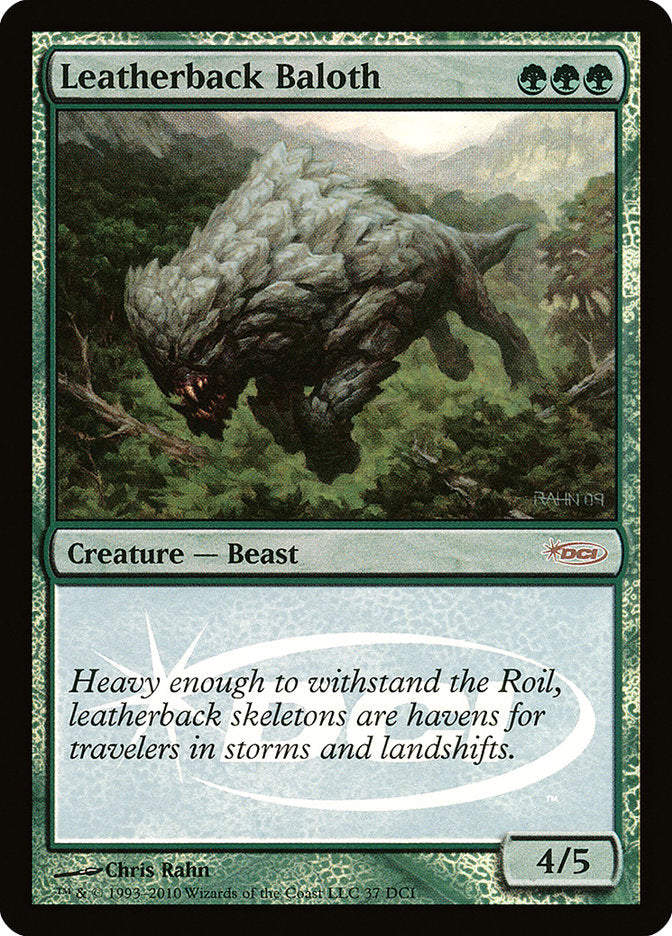 Leatherback Baloth [Wizards Play Network 2010] - Magic: The Gathering - Card Brawlers | Quebec | Canada |