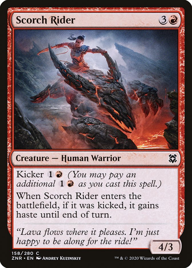 Scorch Rider [Zendikar Rising] - Magic: The Gathering - Card Brawlers | Quebec | Canada |