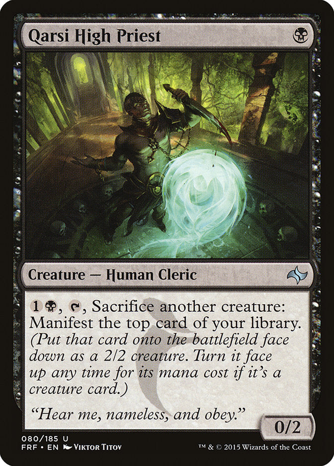 Qarsi High Priest [Fate Reforged] - Magic: The Gathering - Card Brawlers | Quebec | Canada |