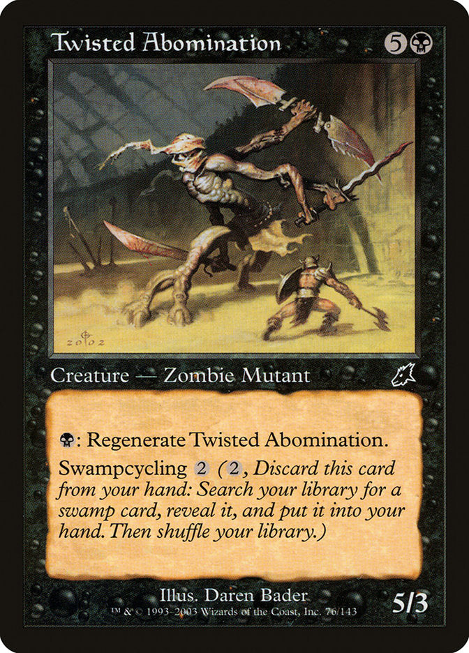 Twisted Abomination [Scourge] - Magic: The Gathering - Card Brawlers | Quebec | Canada |