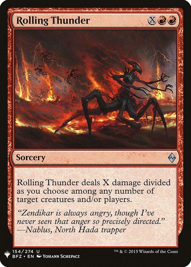 Rolling Thunder [Mystery Booster] - Magic: The Gathering - Card Brawlers | Quebec | Canada |