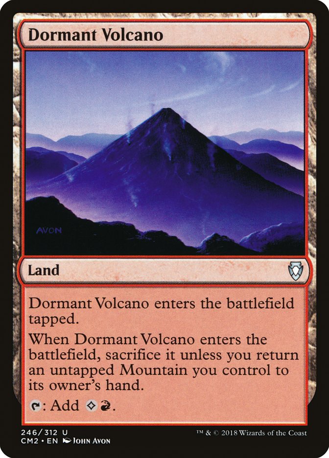 Dormant Volcano [Commander Anthology Volume II] - Magic: The Gathering - Card Brawlers | Quebec | Canada |