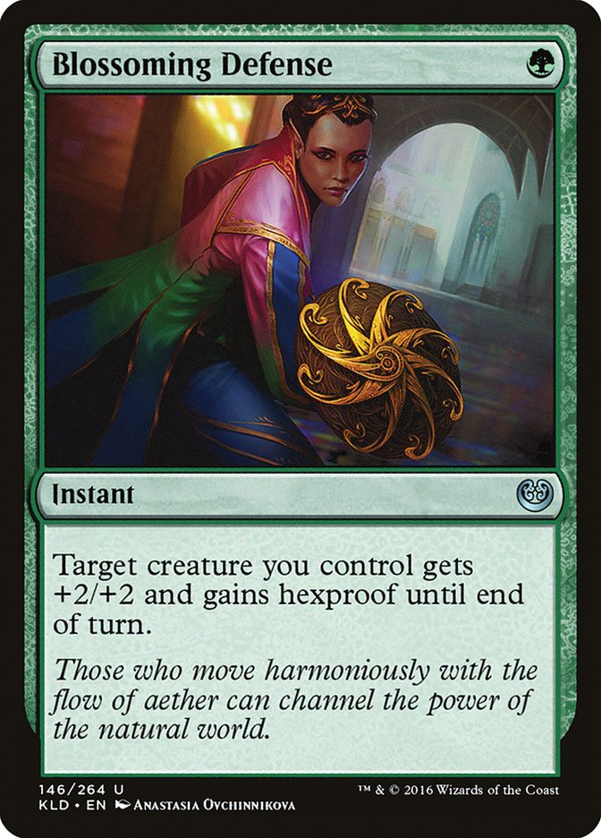 Blossoming Defense [Kaladesh] - Magic: The Gathering - Card Brawlers | Quebec | Canada |
