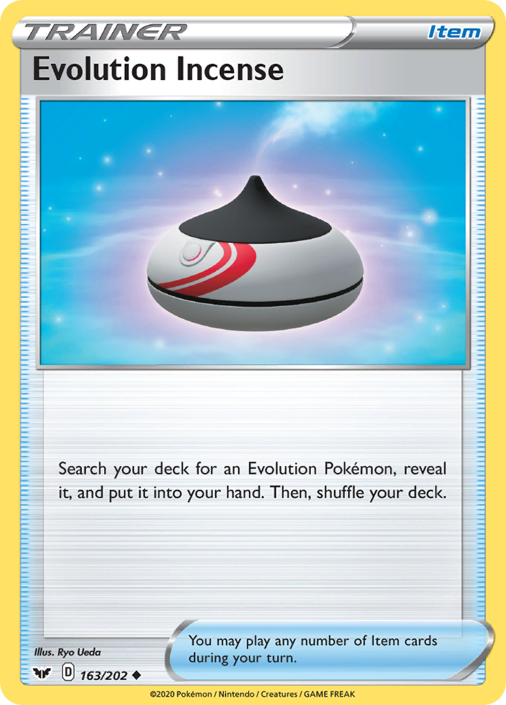 Evolution Incense (163/202) [Sword & Shield: Base Set] - Pokémon - Card Brawlers | Quebec | Canada |