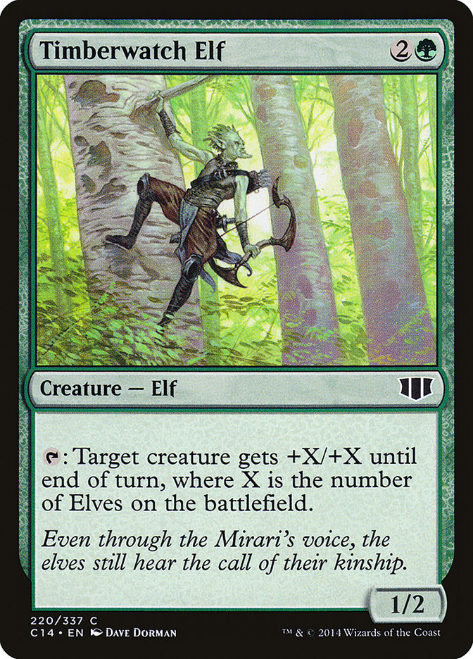 Timberwatch Elf [Commander 2014] - Magic: The Gathering - Card Brawlers | Quebec | Canada |