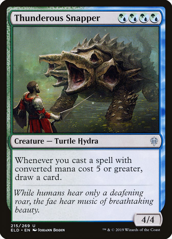 Thunderous Snapper [Throne of Eldraine] - Magic: The Gathering - Card Brawlers | Quebec | Canada |