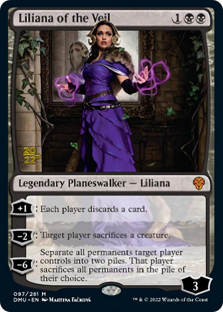 Liliana of the Veil [Dominaria United Prerelease Promos] - Magic: The Gathering - Card Brawlers | Quebec | Canada |