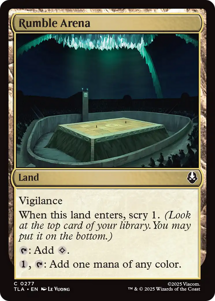 Rumble Arena [Avatar: The Last Airbender] - Magic: The Gathering - Card Brawlers | Quebec | Canada |