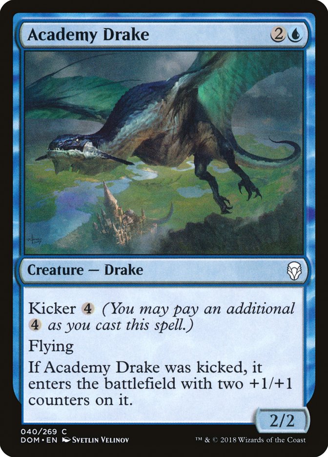 Academy Drake [Dominaria] - Magic: The Gathering - Card Brawlers | Quebec | Canada |