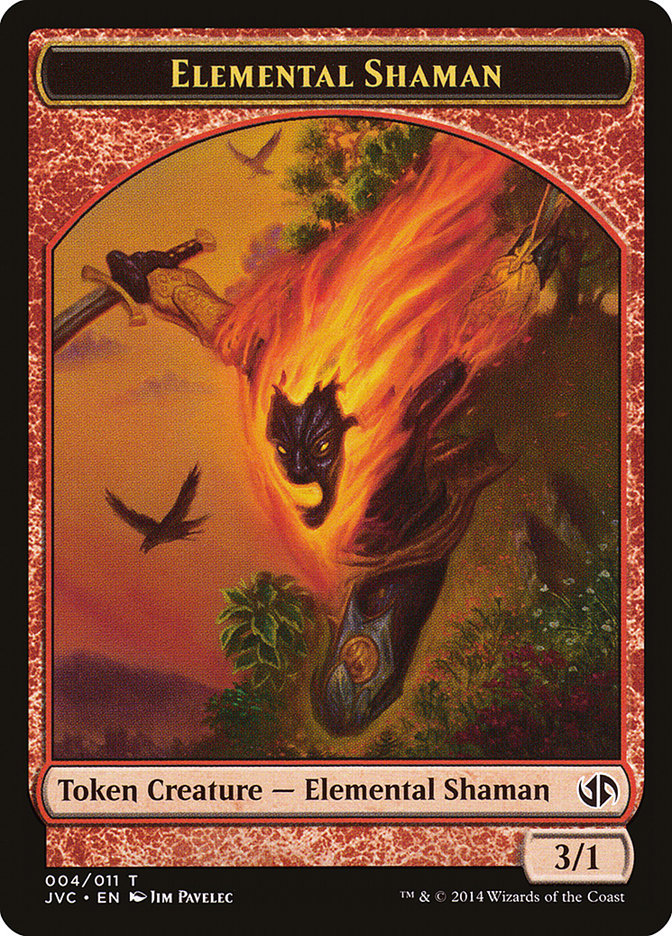 Elemental Shaman Token (Jace vs. Chandra) [Duel Decks Anthology Tokens] - Magic: The Gathering - Card Brawlers | Quebec | Canada |